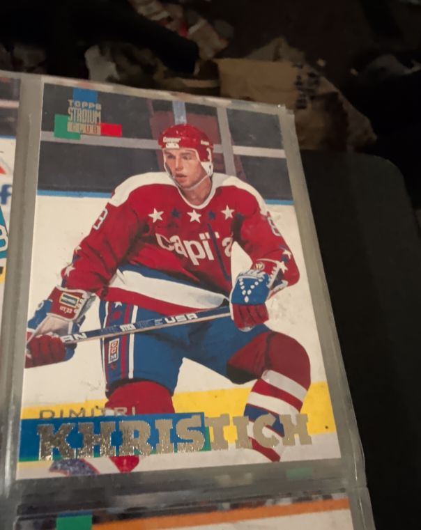 1994 Stadium Club #12 Dimitri Khristich — front