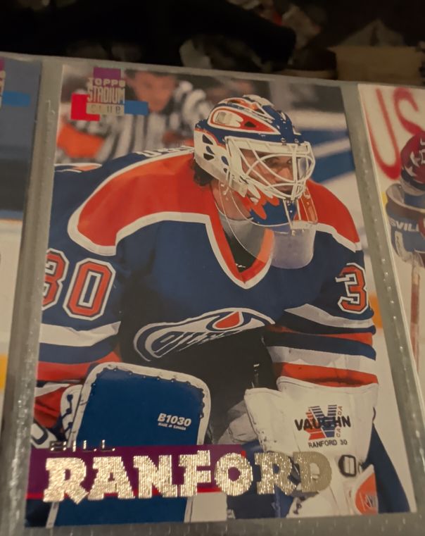 1994 Stadium Club #29 Bill Ranford — front