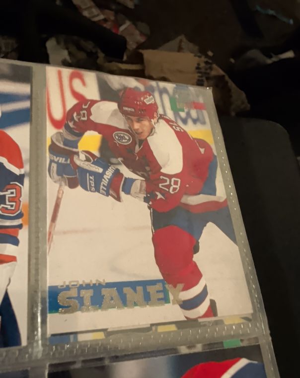1992 Upper Deck #28 John Slaney — front