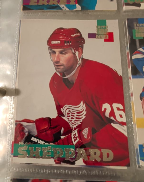 1994 Stadium Club #40 Ray Sheppard — front