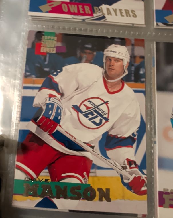 1994 Stadium Club #61 Dave Manson — front