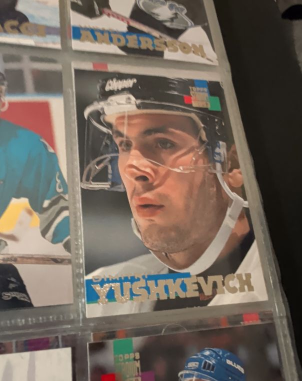 1994 Stadium Club #78 Dimitri Yushkevich — front