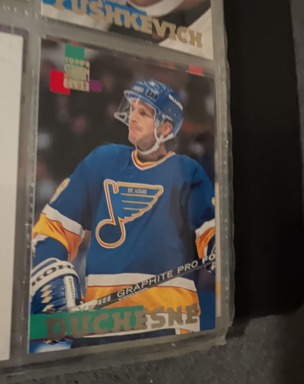 1994 Stadium Club #81 Steve Duchesne — front