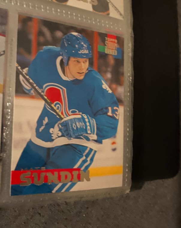 1994 Stadium Club #90 Mats Sundin — front