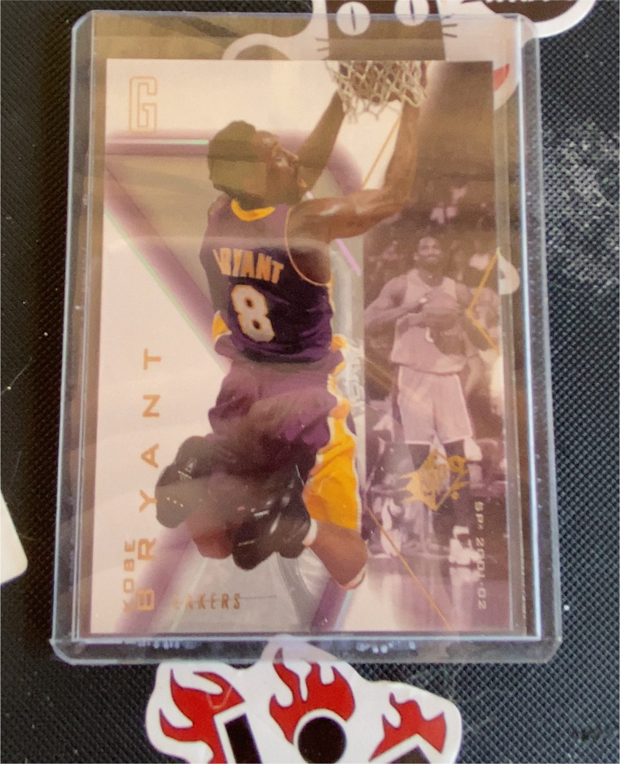 2001 Spx #SPX-1 Kobe Bryant — front