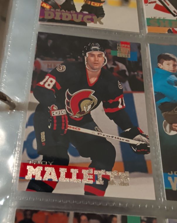 1994 Stadium Club #94 Troy Mallette — front