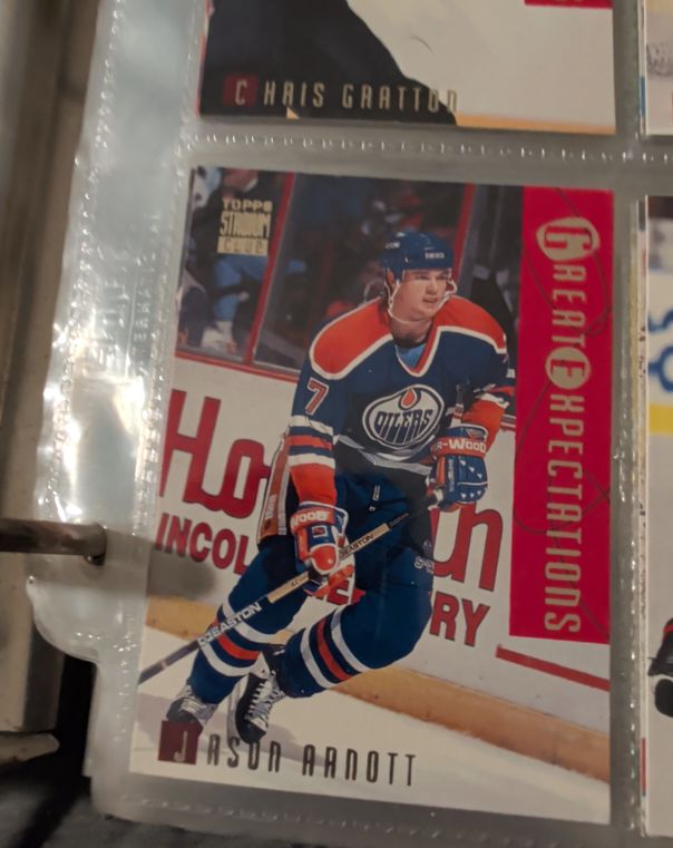 1994 Stadium Club #115 Jason Arnott — front