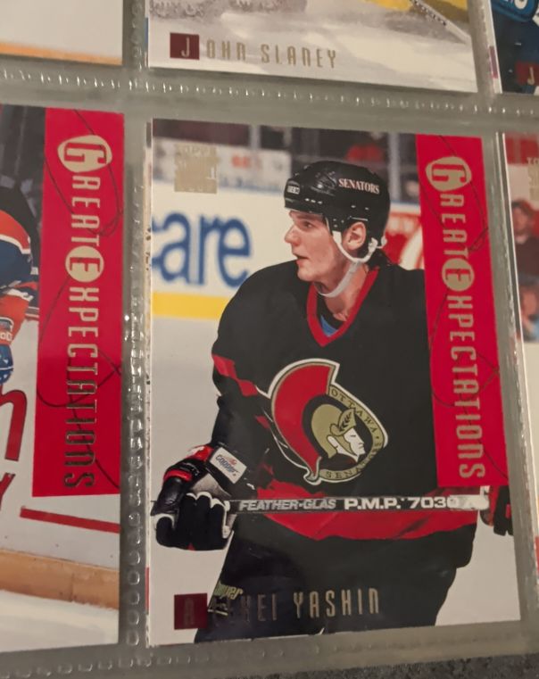 1994 Stadium Club #116 Alexei Yashin — front