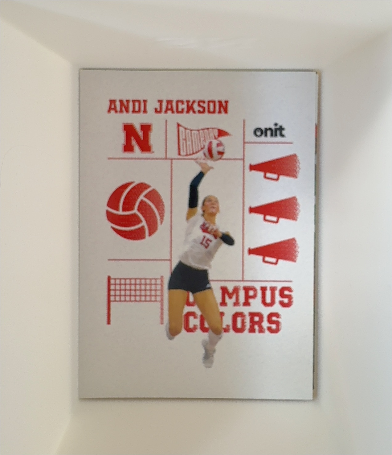 2025 Onit Campus Colors #CC-7 Andi Jackson — front