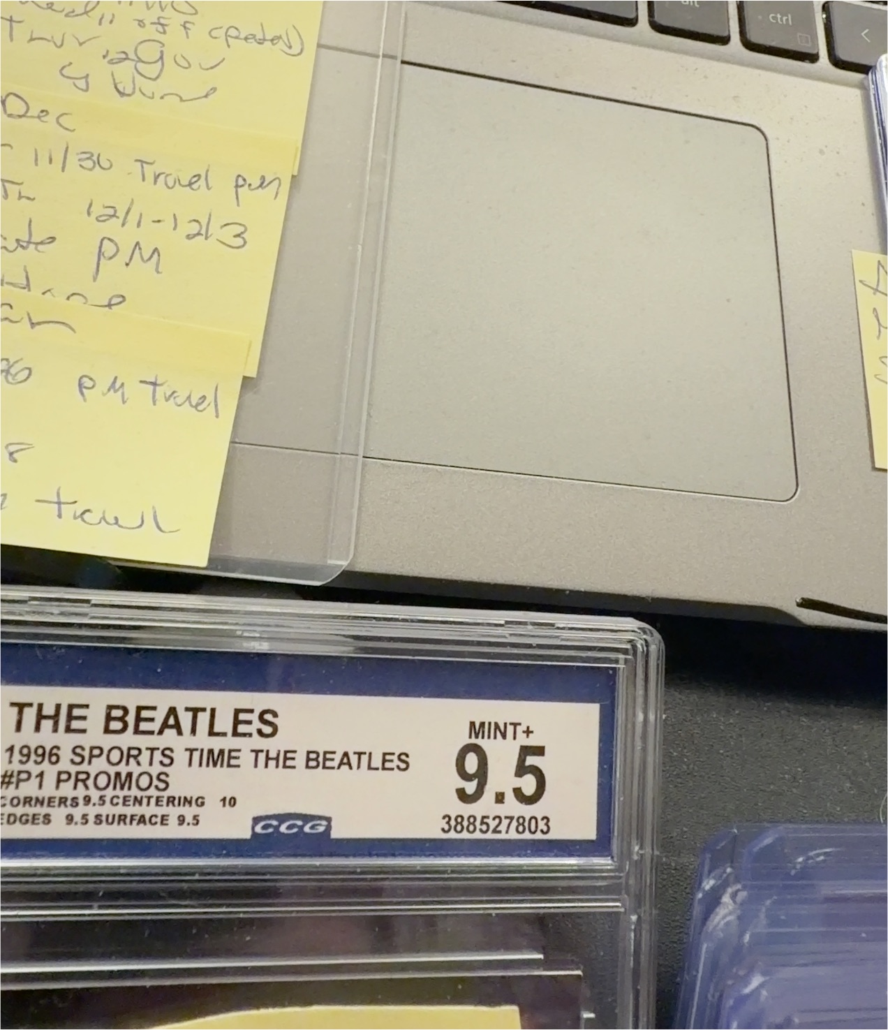 1996 Sports Time The Beatles #P1 Promos — front