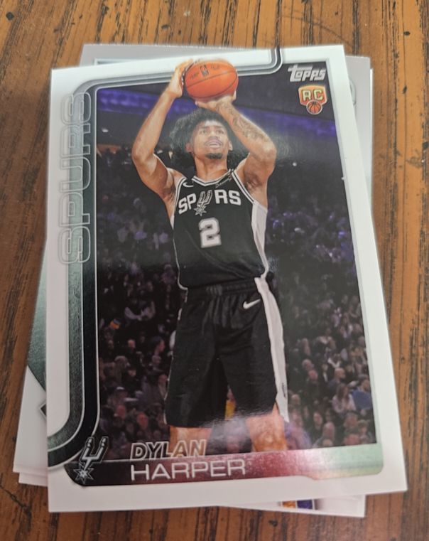 2025 Topps Chrome #252 Dylan Harper — front