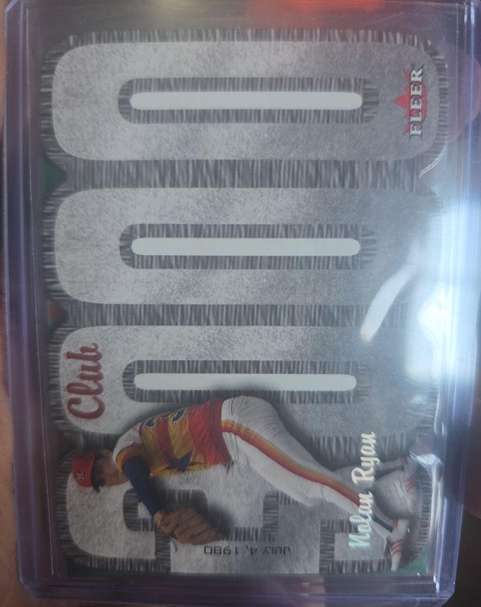 2000 Fleer 3000 Club Nolan Ryan — front