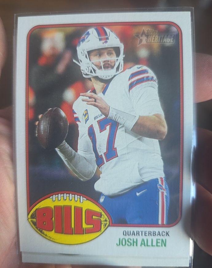 2026 Topps Heritage #73 Josh Allen — front