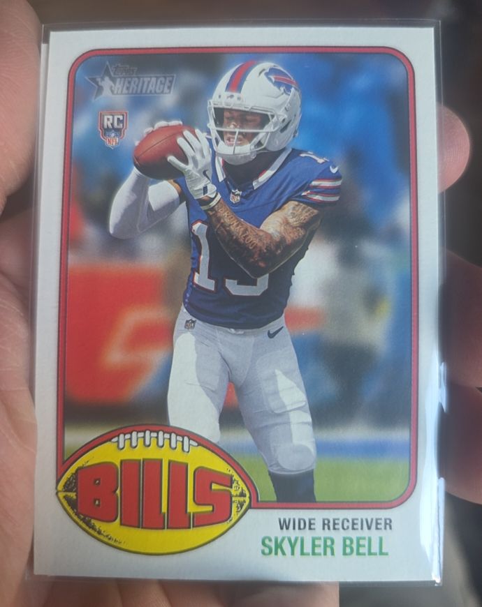 2026 Topps Heritage #145 Skyler Bell — front