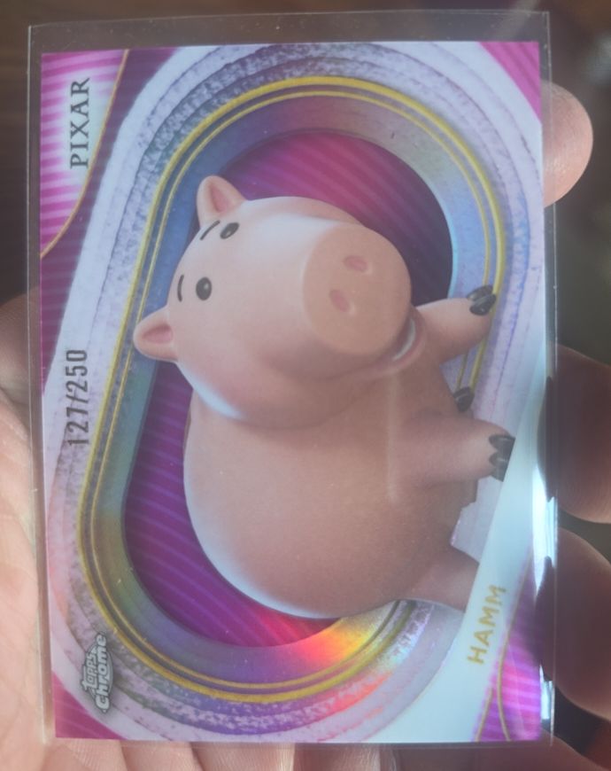 2025 Topps Chrome Disney Pixar #93 Hamm — front