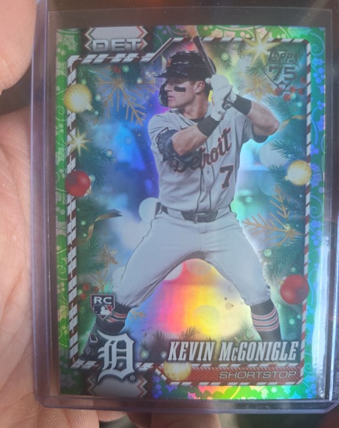 2026 Topps Holiday #H183 Kevin McGonigle — front