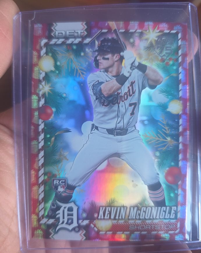 2026 Topps Holiday #H183 Kevin McGonigle — front