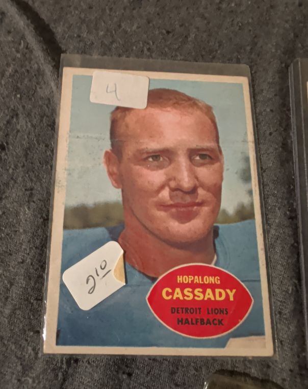 1960 Topps #42 Howard Cassady — front