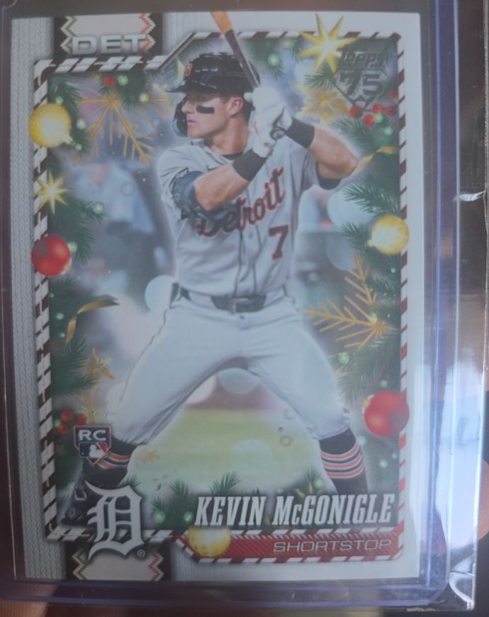 2026 Topps Holiday #H183 Kevin McGonigle — front