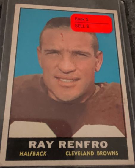 1961 Topps #69 Ray Renfro — front