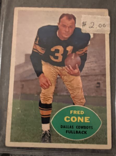 1960 Topps #34 Fred Cone — front