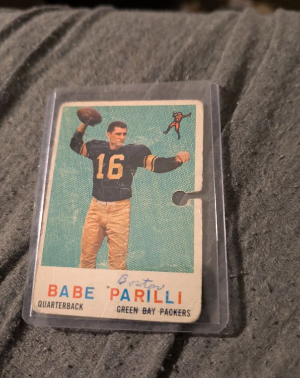 1959 Topps #107 Babe Parilli — front