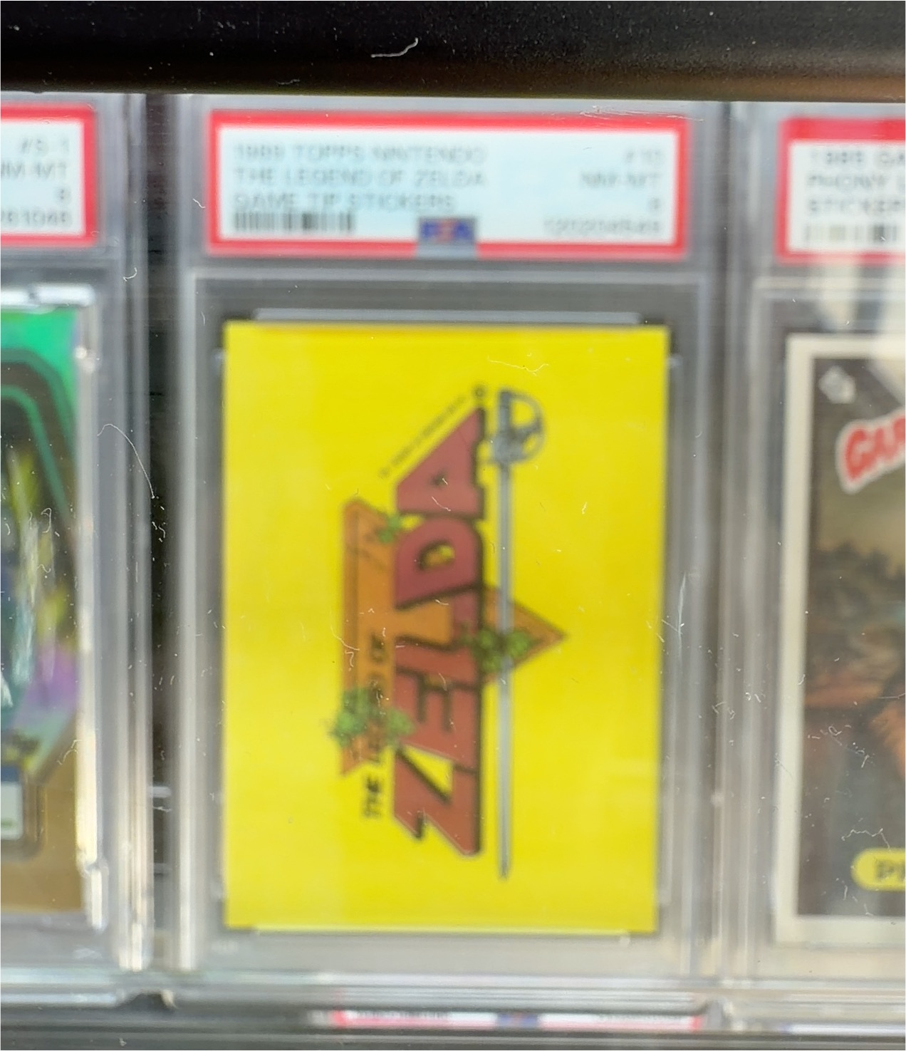 1989 O-Pee-Chee Nintendo #10 The Legend of Zelda — front
