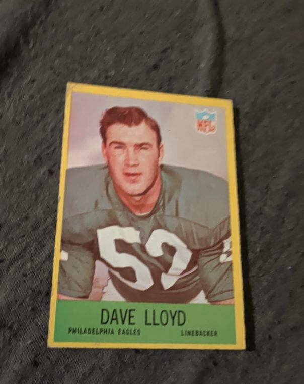 1967 Philadelphia #138 Dave Lloyd — front