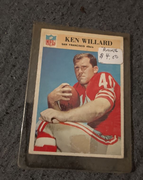 1969 Topps #66 Ken Willard — front