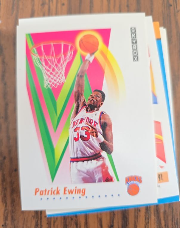 1991 Skybox #189 Patrick Ewing — front