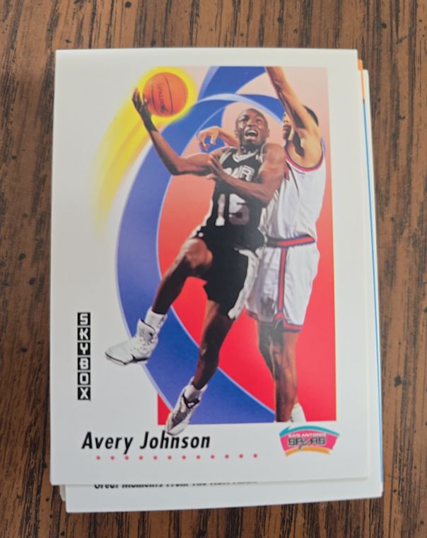 1991 Skybox #259 Avery Johnson — front
