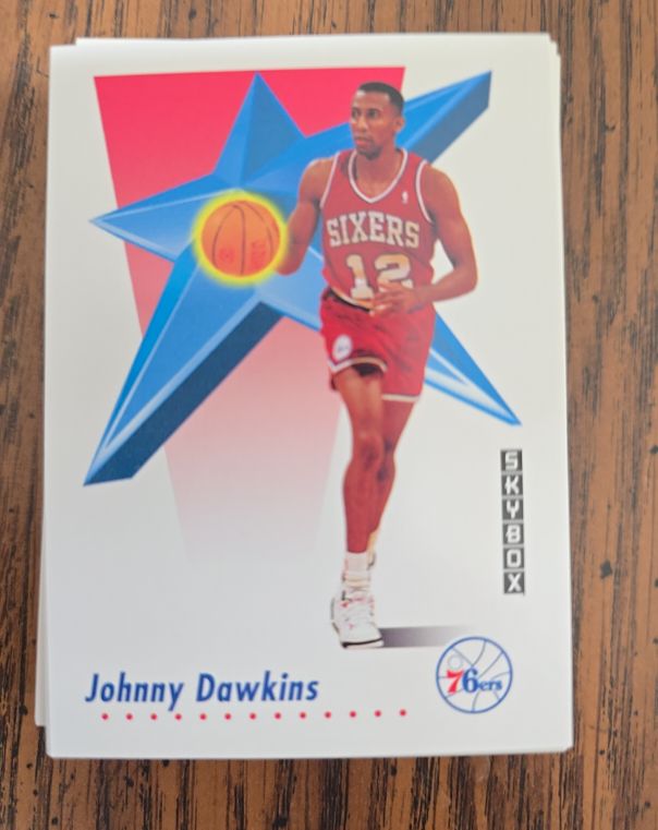 1991 Skybox #213 Johnny Dawkins — front