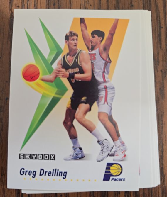 1991 Skybox #111 Greg Dreiling — front