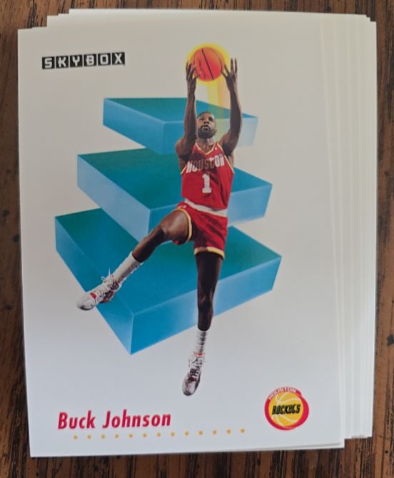 1991 Skybox #103 Buck Johnson — front