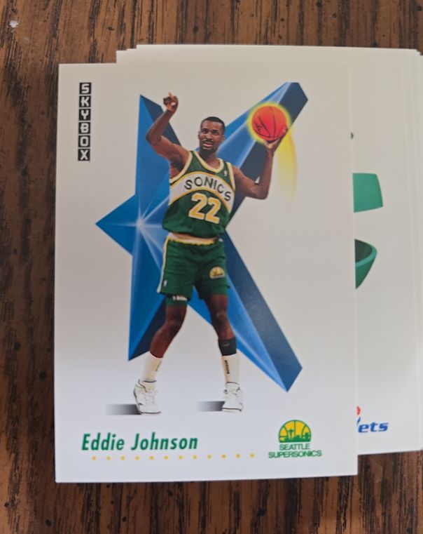 1991 Skybox #270 Eddie Johnson — front