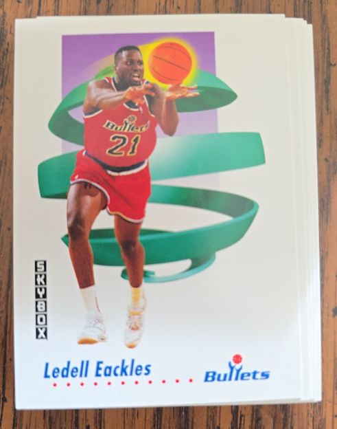 1991 Skybox #288 Ledell Eackles — front