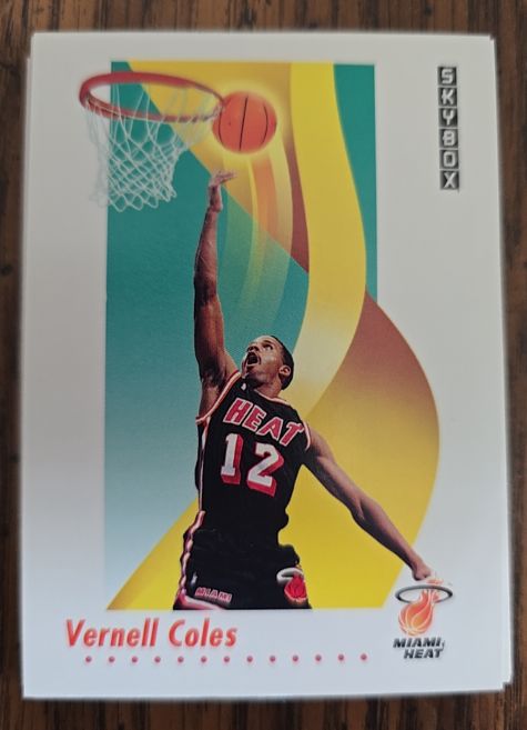 1991 Skybox #145 Vernell Coles — front