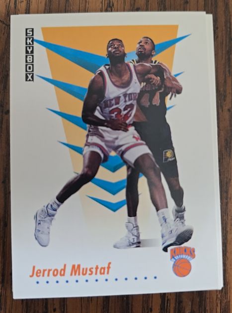 1991 Skybox #191 Jerrod Mustaf — front