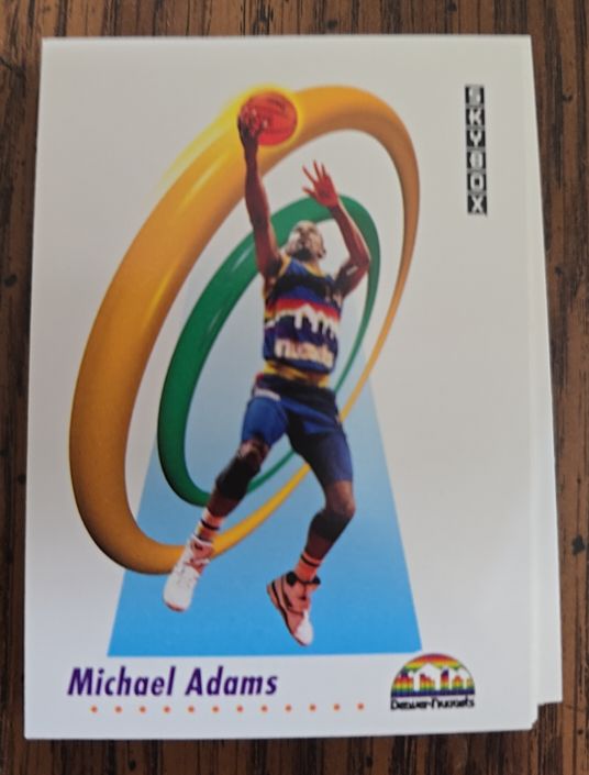 1991 Skybox #67 Michael Adams — front