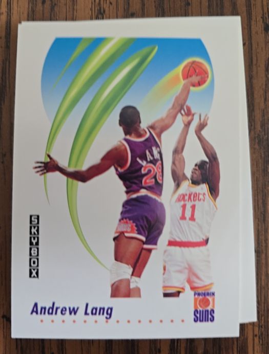 1991 Skybox #227 Andrew Lang — front