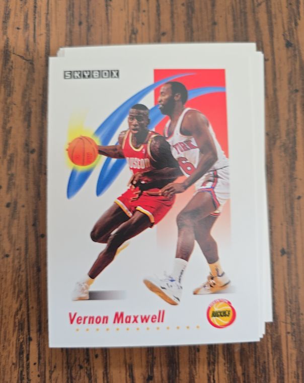 1991 Skybox #104 Vernon Maxwell — front