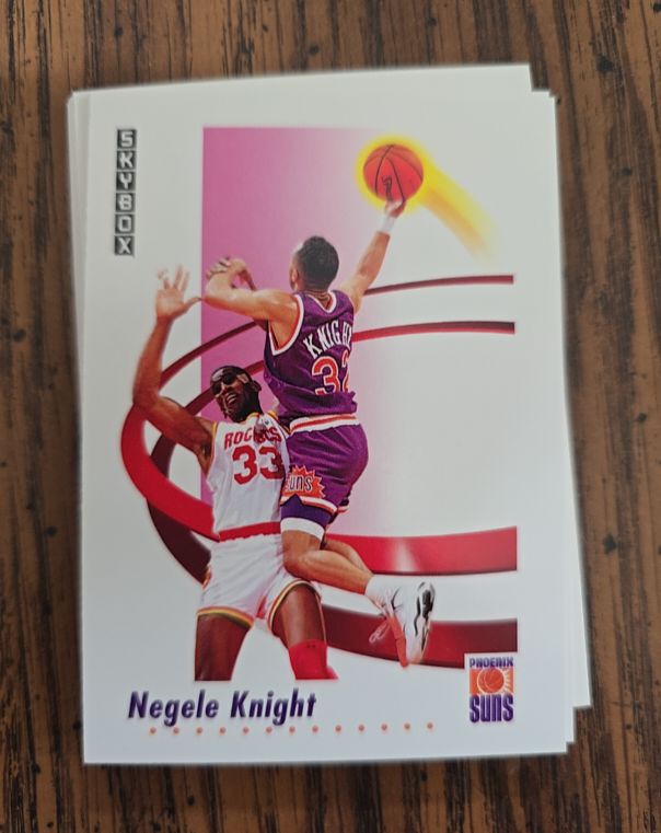 1991 Skybox #226 Negele Knight — front