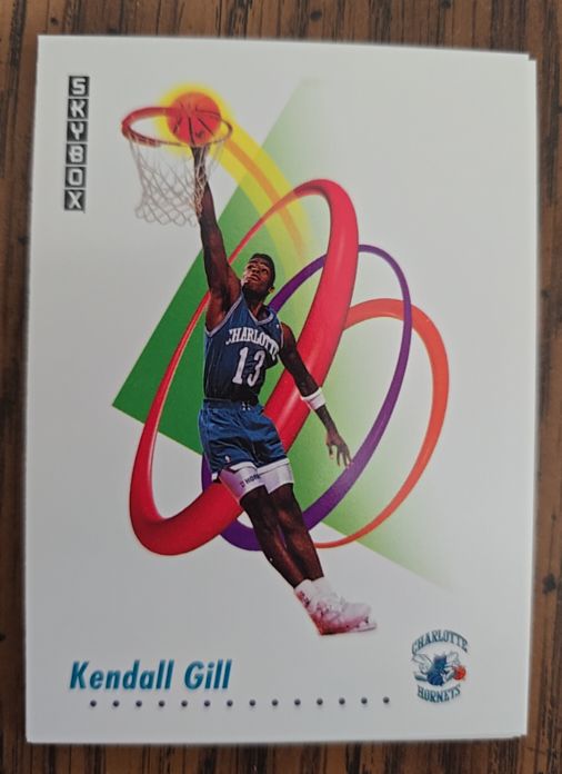 1991 Skybox #27 Kendall Gill — front
