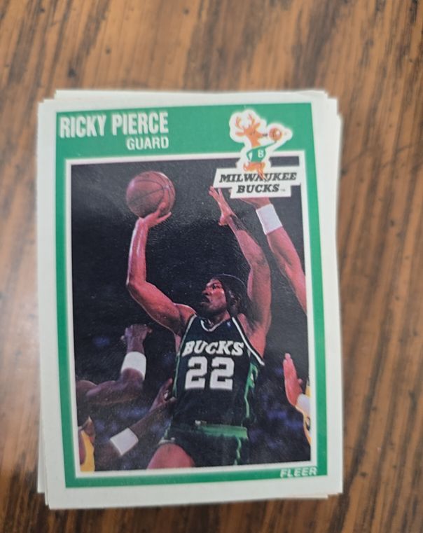 1989 Fleer #88 Ricky Pierce — front