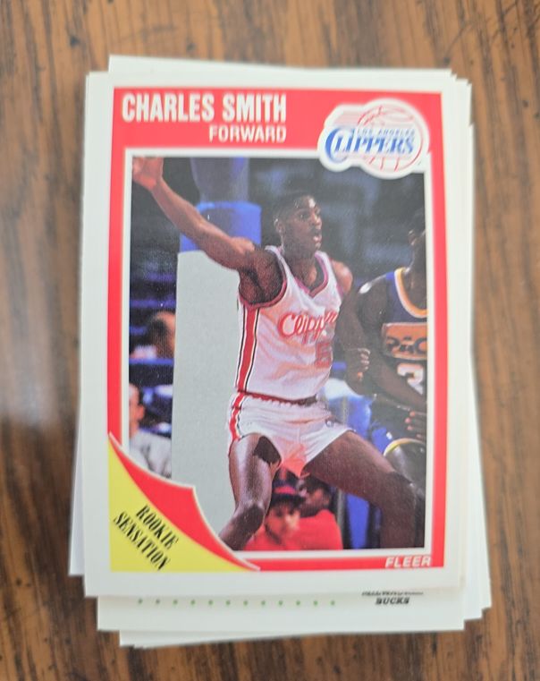 1989 Fleer #73 Charles Smith — front