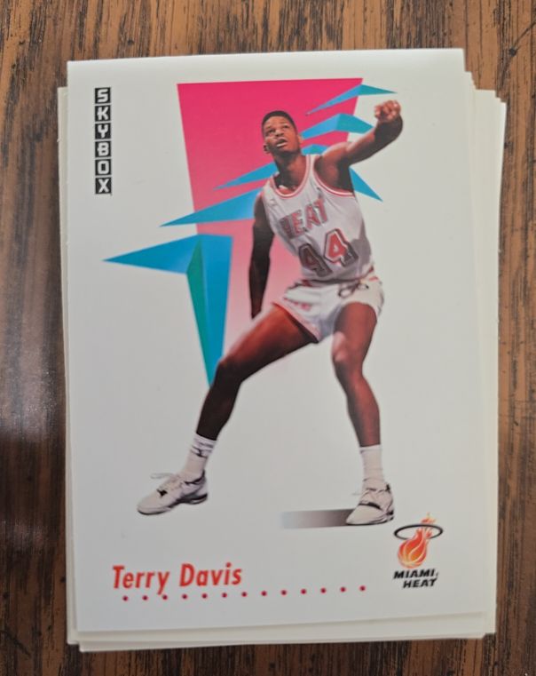 1991 Skybox #146 Terry Davis — front