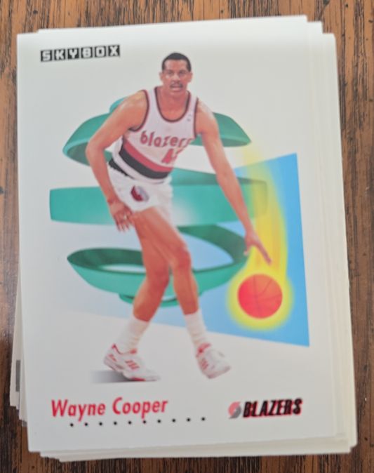 1991 Skybox #235 Wayne Cooper — front
