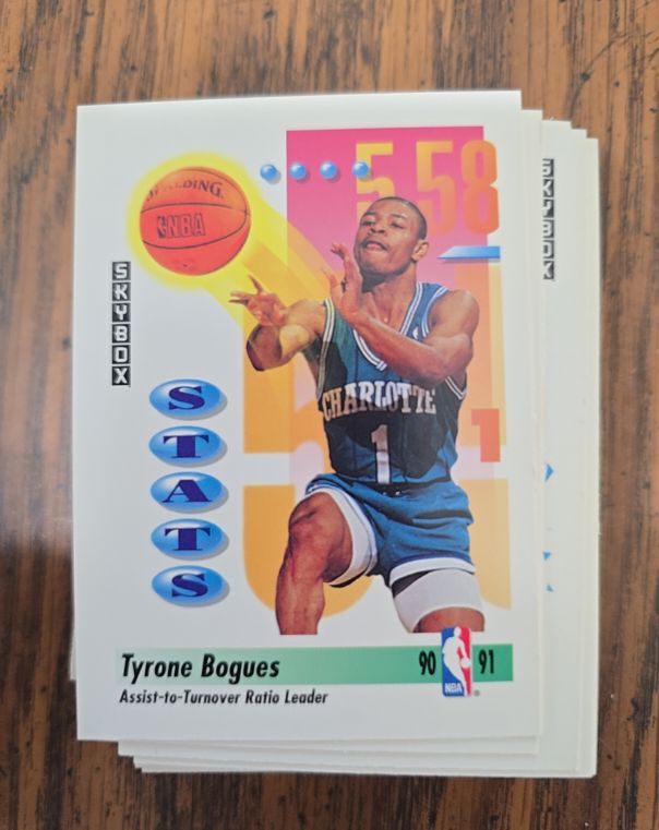 1991 Skybox #298 Tyrone Bogues — front