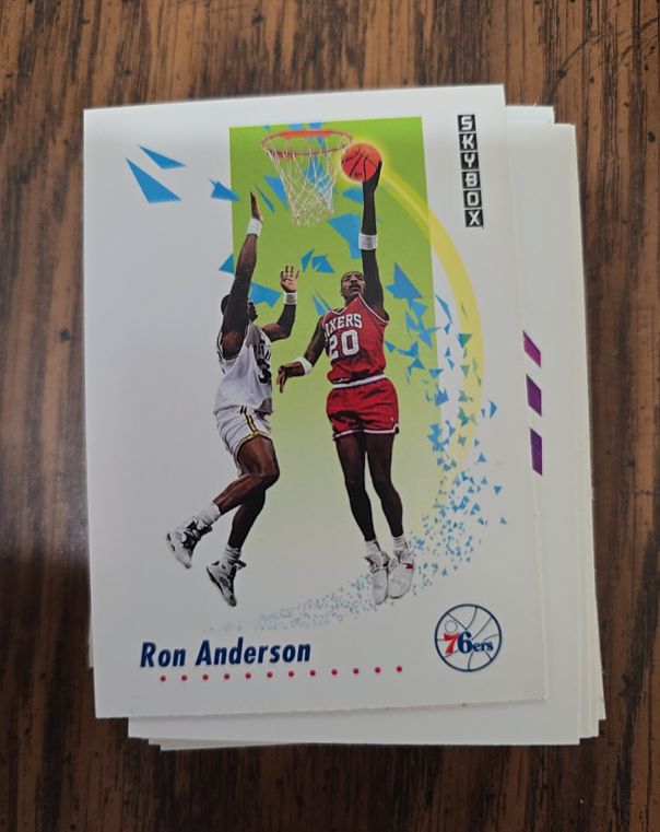 1991 Skybox #210 Ron Anderson — front