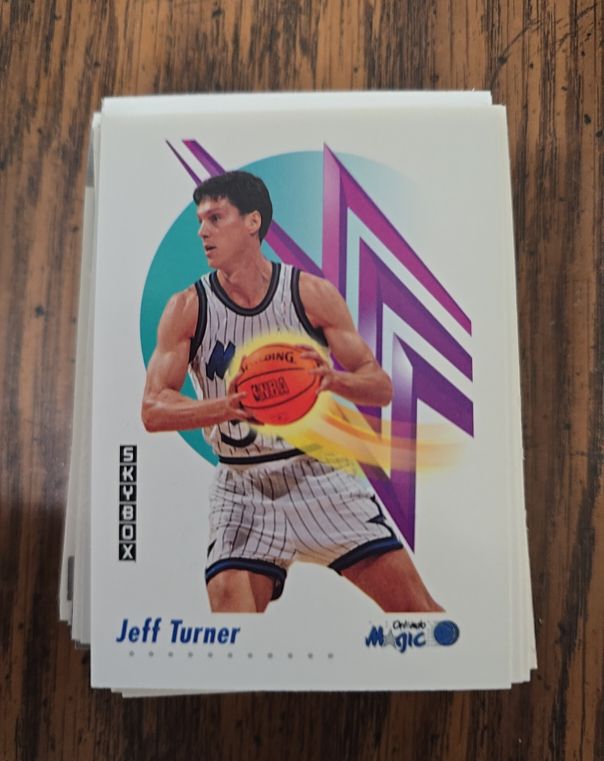 1991 Skybox #208 Jeff Turner — front